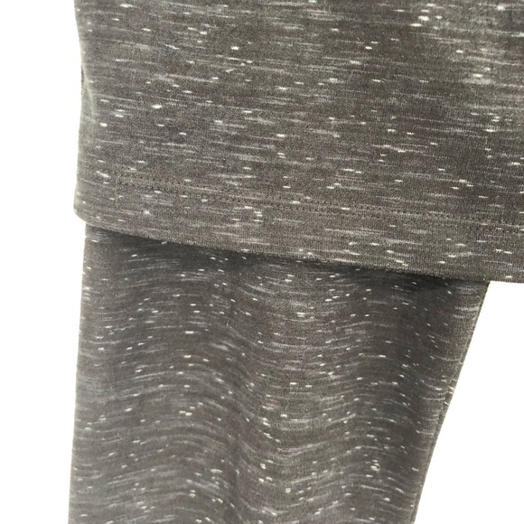 CABI M'Leggings 3210 Skirted Legging Modest Space Dye Grey Layered Stretch Comfy - Picture 3 of 8